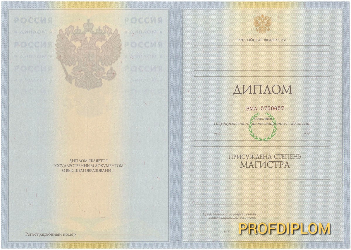 Диплом магистра 2009-2011 купить